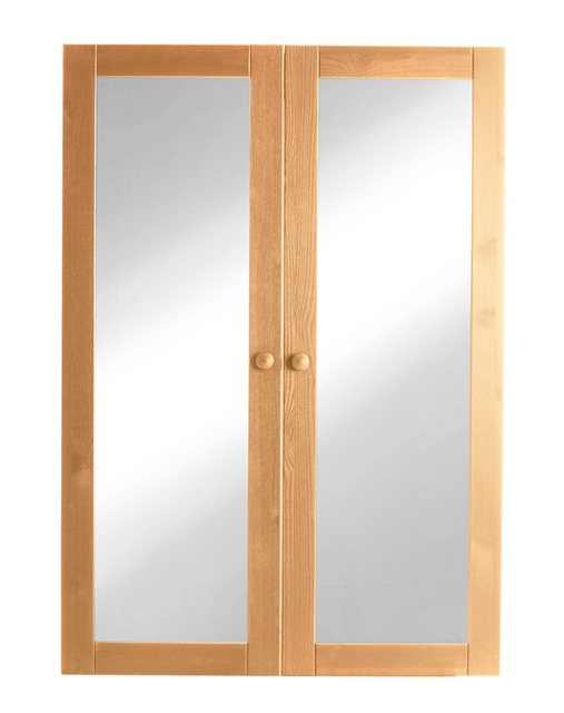 Home affaire Schranktür »Bergen«, Spiegelglastüren, im 2-teiligen Set, Rahmen aus massivem Kiefernholz-Türen-Inspirationen