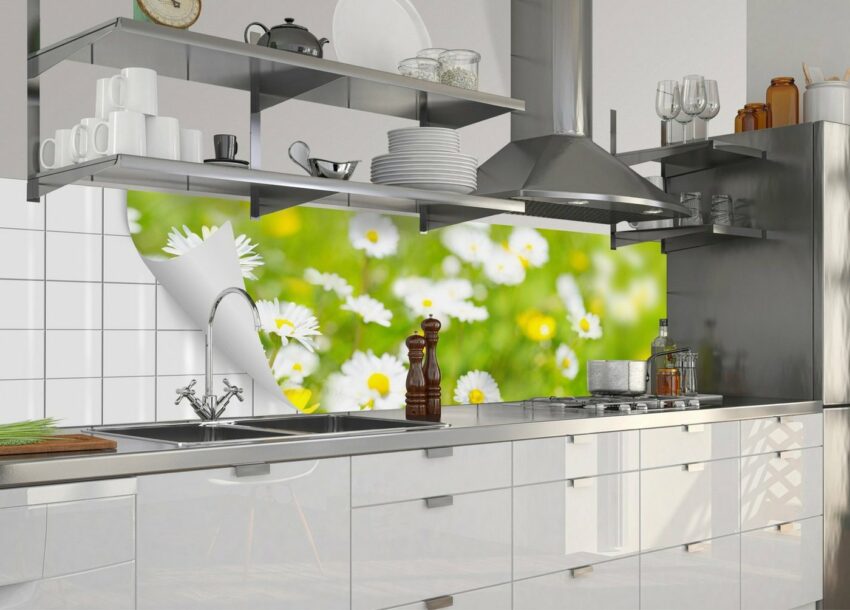 MySpotti Küchenrückwand »fixy Bellies«, selbstklebende und flexible Küchenrückwand-Folie-Küchenrückwände-Ideen für dein Zuhause von Home Trends