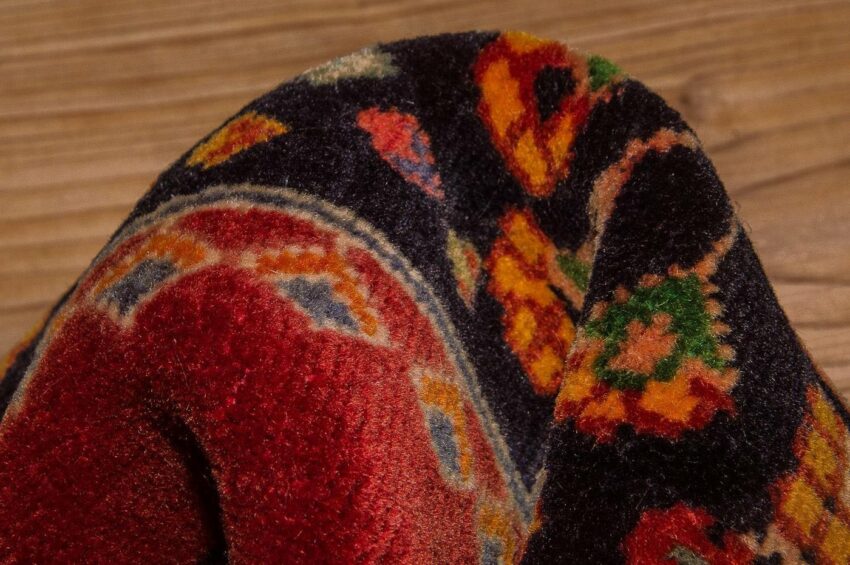 Wollteppich »Ghashghai Teppich handgeknüpft rot«, morgenland, quadratisch, Höhe 8 mm, handgeknüpft-Teppiche-Ideen für dein Zuhause von Home Trends