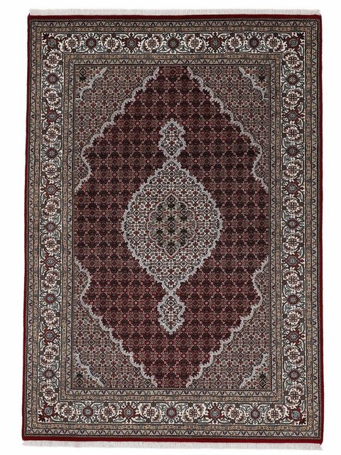 Orientteppich »Orientteppich Tabriz Mahi«, Woven Arts, rechteckig, Höhe 15 mm, handgeknüpft, Wohnzimmer, reine Wolle-Teppiche-Inspirationen