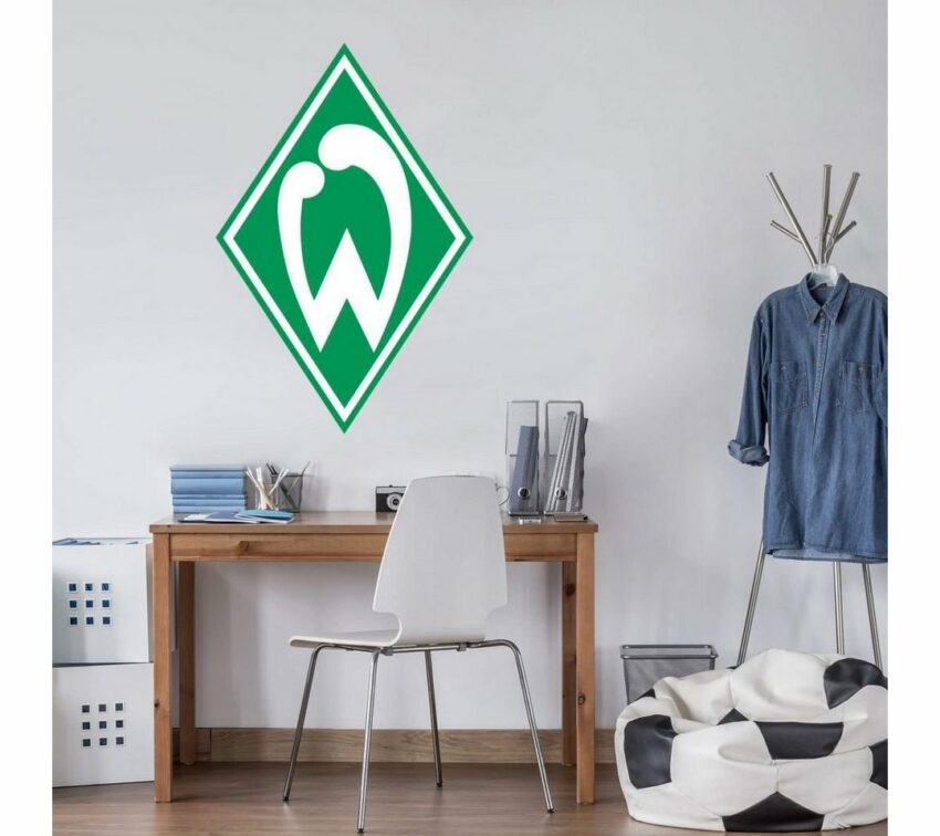 Wall-Art Wandtattoo »Fußball Werder Bremen Logo« (1 Stück)-Wandtattoos-Ideen für dein Zuhause von Home Trends