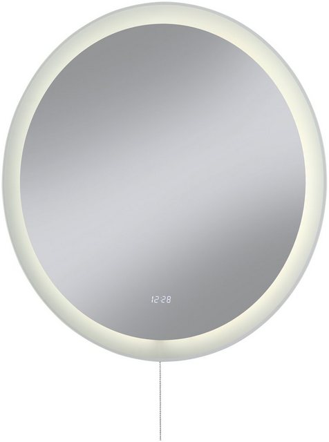Badmobil LED-Lichtspiegel »Sevilla«, mit Uhr und Zugkette-Spiegel-Inspirationen