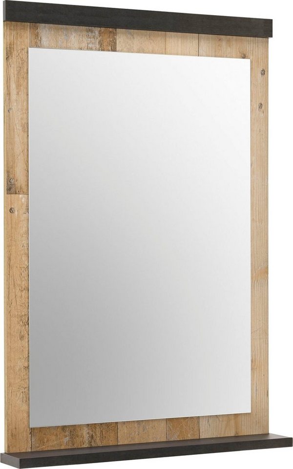 Premium collection by Home affaire Wandspiegel »SHERWOOD«, in modernem Holz Dekor, Höhe 95 cm-Spiegel-Ideen für dein Zuhause von Home Trends