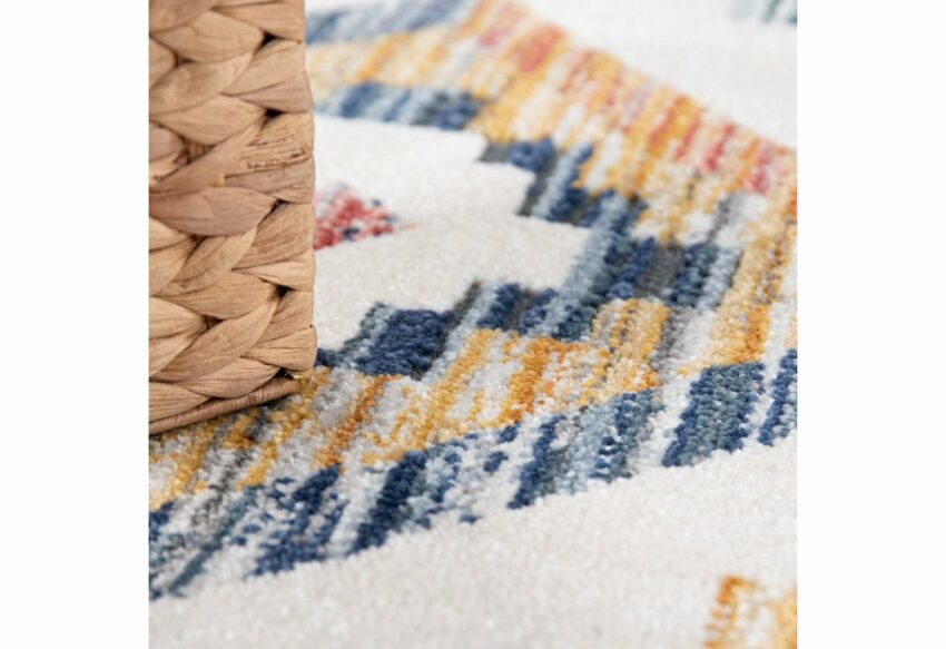 Teppich »Harnuba 765«, Paco Home, rechteckig, Höhe 9 mm, Kurzflor, Motiv Rauten, ideal im Wohnzimmer & Schlafzimmer-Teppiche-Ideen für dein Zuhause von Home Trends
