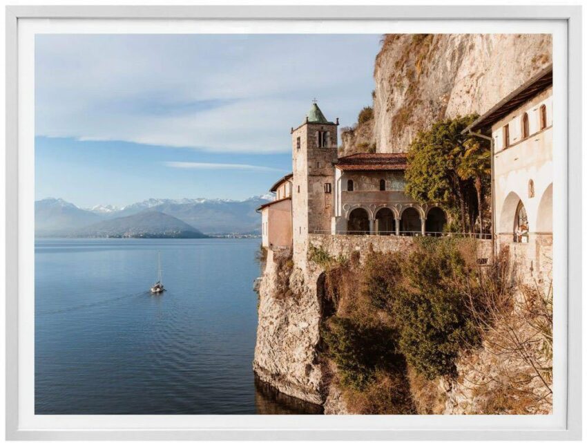 Wall-Art Poster »Lago Maggiore«, Landschaften (1 Stück), Poster, Wandbild, Bild, Wandposter-Bilder-Ideen für dein Zuhause von Home Trends