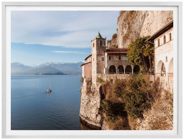 Wall-Art Poster »Lago Maggiore«, Landschaften (1 Stück), Poster, Wandbild, Bild, Wandposter-Bilder-Inspirationen