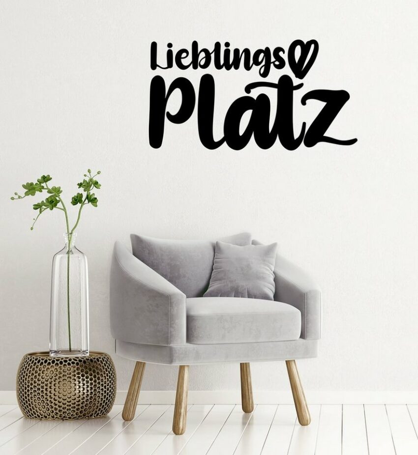 queence Wandtattoo »LIEBLINGSPLATZ« (1 Stück)-Wandtattoos-Ideen für dein Zuhause von Home Trends