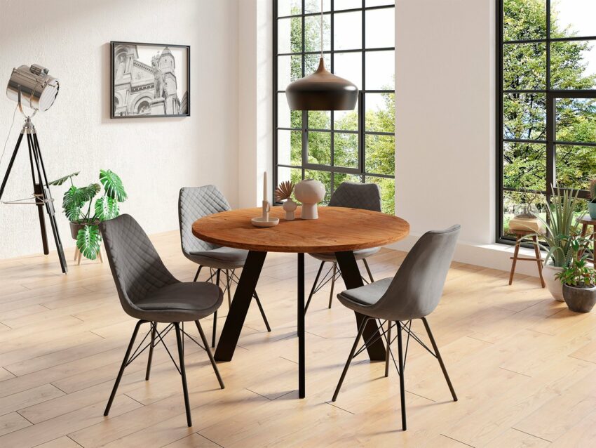 byLIVING Esstisch »Tara«, Durchmesser 120 cm, jeder Tisch ein Unikat-Tische-Ideen für dein Zuhause von Home Trends