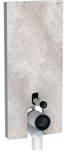 GEBERIT Vorwandelement WC »Monolith«, Komplett-Set, Wasseranschluss hinten mittig, für Stand-WC 114cm-Vorwandelemente-Inspirationen