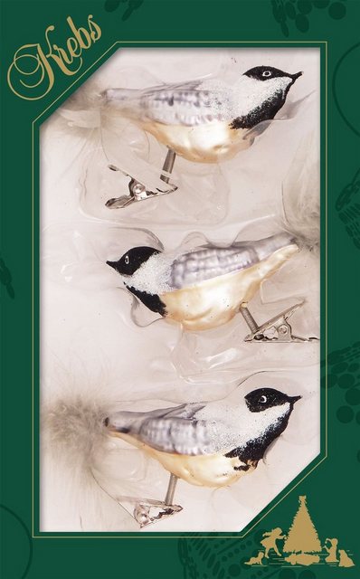 Krebs Glas Lauscha Weihnachtsbaumklammer »CBK60494« (3-tlg), Vogelsortiment-Weihnachtsbaumklammern-Inspirationen