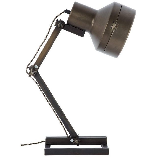 Brilliant Leuchten Tischleuchte »Hardwork«, Tischlampe schwarz stahl-Lampen-Inspirationen