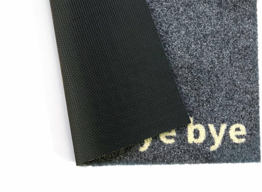 Fußmatte »hello bye bye«, my home, rechteckig, Höhe 5 mm-Fußmatten-Ideen für dein Zuhause von Home Trends