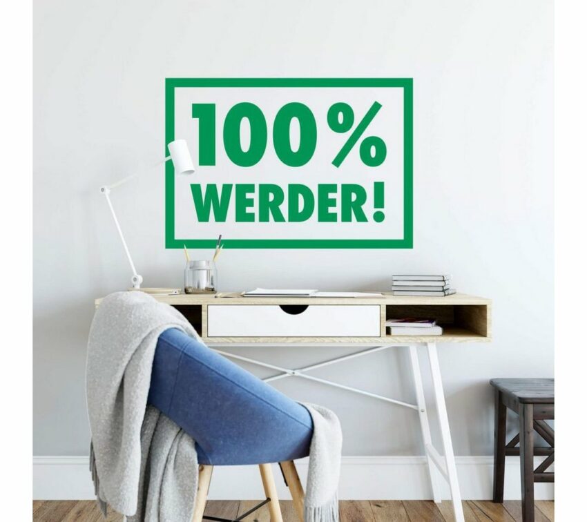 Wall-Art Wandtattoo »Werder Bremen 100%« (1 Stück)-Wandtattoos-Ideen für dein Zuhause von Home Trends