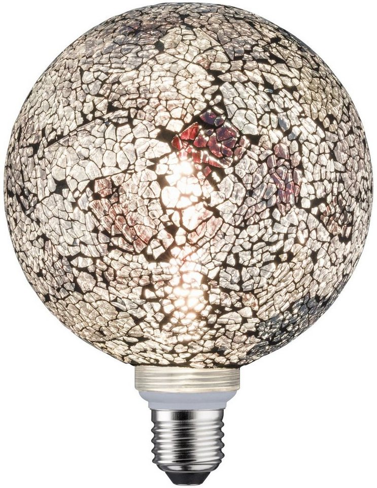 Paulmann »Miracle Mosaic Schwarz E27 2700K dimmbar« LED-Leuchtmittel, E27, 1 Stück, Warmweiß-Leuchtmittel-Ideen für dein Zuhause von Home Trends