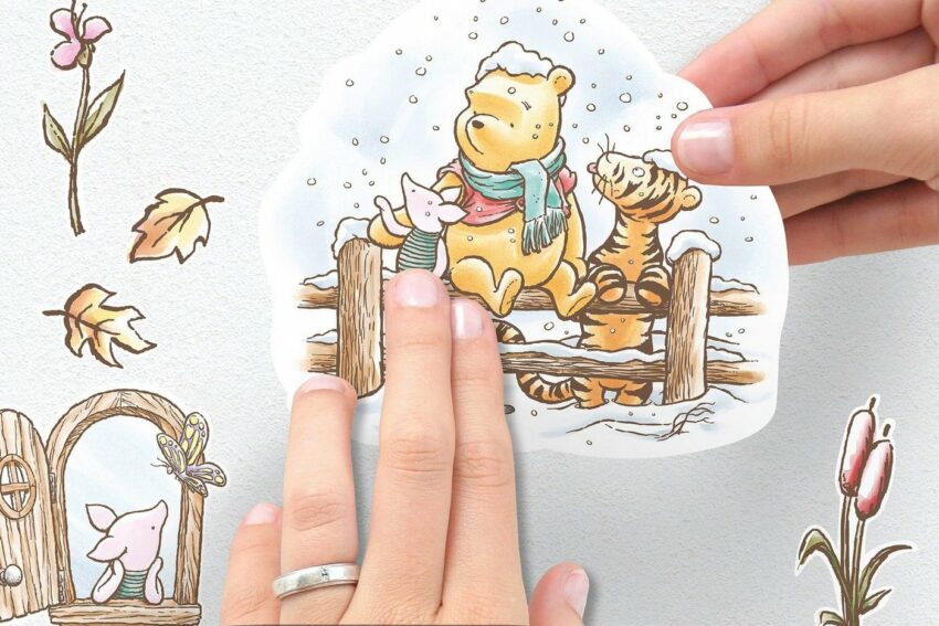 Komar Wandtattoo »Winnie the Pooh Adventures« (61 Stück), 50 x 70 cm-Wandtattoos-Ideen für dein Zuhause von Home Trends