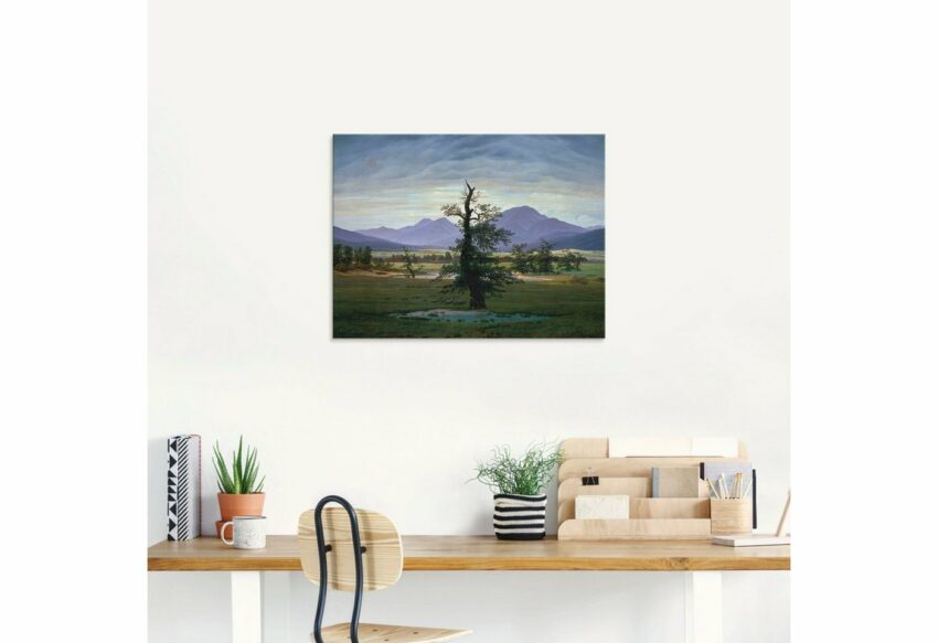 Artland Glasbild »Der einsame Baum«, Wiesen & Bäume (1 Stück)-Bilder-Ideen für dein Zuhause von Home Trends
