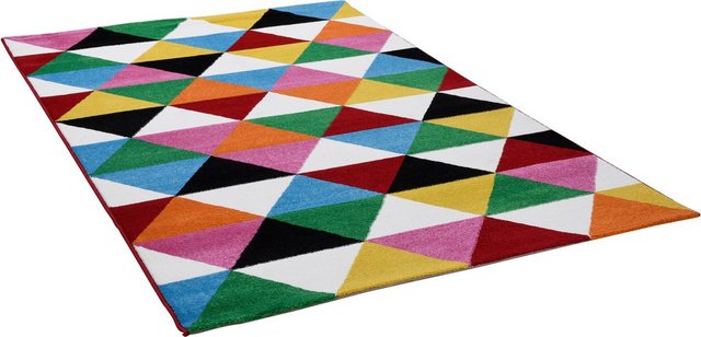 Teppich »Monia 25«, Gino Falcone, rechteckig, Höhe 11 mm, Wohnzimmer-Teppiche-Inspirationen