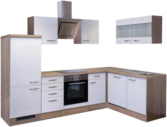 Flex-Well Winkelküche »Florenz«, mit E-Geräten, Breite 280 x 170 cm-Küchenzeilen-Inspirationen