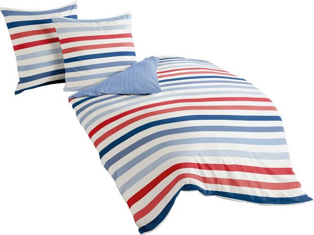 Wendebettwäsche »Marine Stripes«, BIERBAUM, mit Streifen-Bettwäsche-Inspirationen