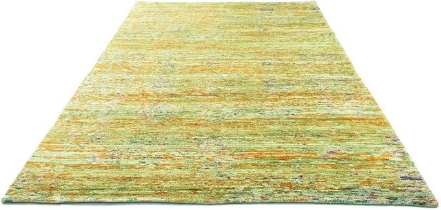 Wollteppich »Designer Teppich handgeknüpft mehrfarbig«, morgenland, rechteckig, Höhe 9 mm, handgeknüpft-Teppiche-Inspirationen