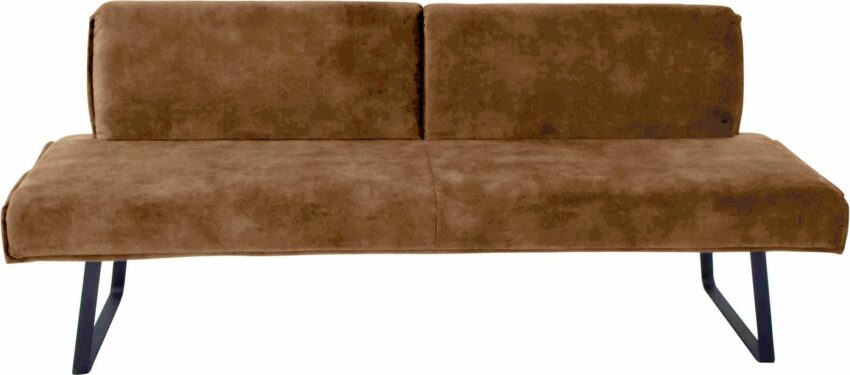 K+W Komfort & Wohnen Sitzbank »Deseo II«, gepolstert mit Rückenneigungsverstellung, wahlweise in 173 oder 196 cm Breite in Velours oder Leder-Sitzbänke-Ideen für dein Zuhause von Home Trends