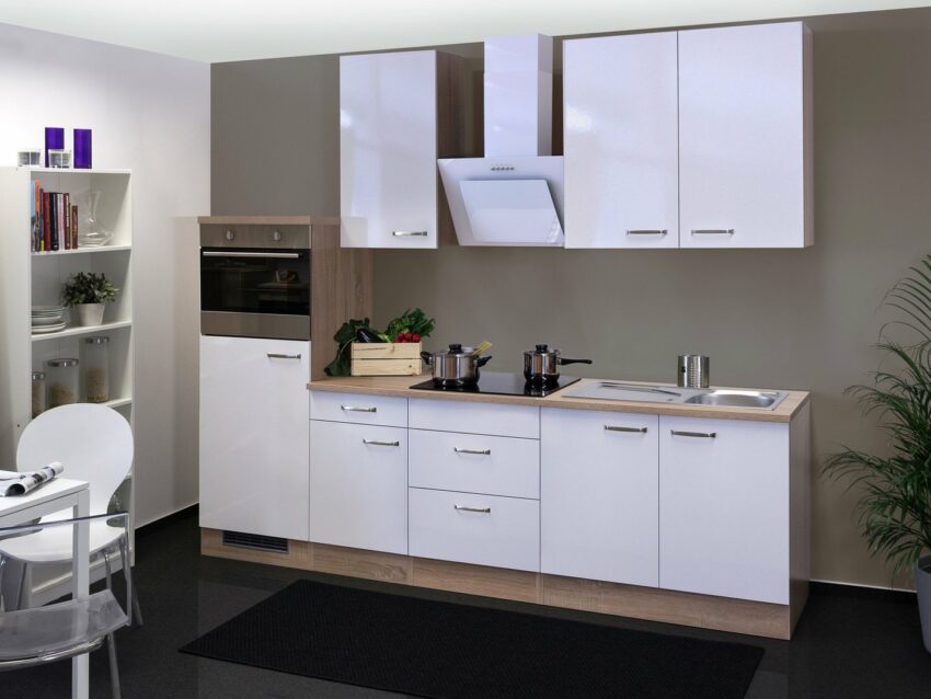 Flex-Well Küchenzeile »Valero«, mit E-Geräten, Gesamtbreite 270 cm-Küchenzeilen-Ideen für dein Zuhause von Home Trends