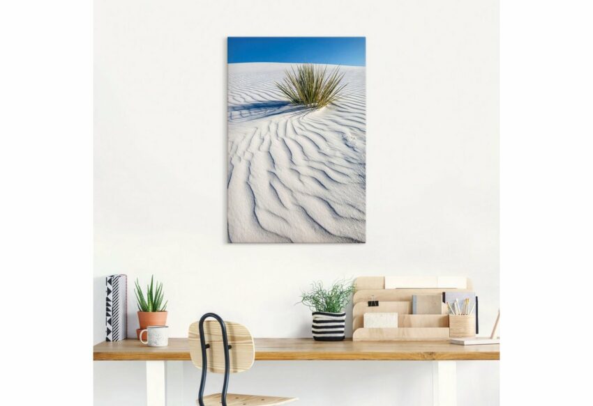 Artland Wandbild »Dünen White Sands«, Wüstenbilder (1 Stück), in vielen Größen & Produktarten - Alubild / Outdoorbild für den Außenbereich, Leinwandbild, Poster, Wandaufkleber / Wandtattoo auch für Badezimmer geeignet-Bilder-Ideen für dein Zuhause von Home Trends