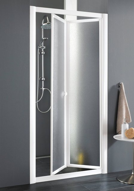 Forte Dusch-Falttür »Domino«, 90x185 cm, Acrylglas, mit Verstellbereich-Türen-Inspirationen