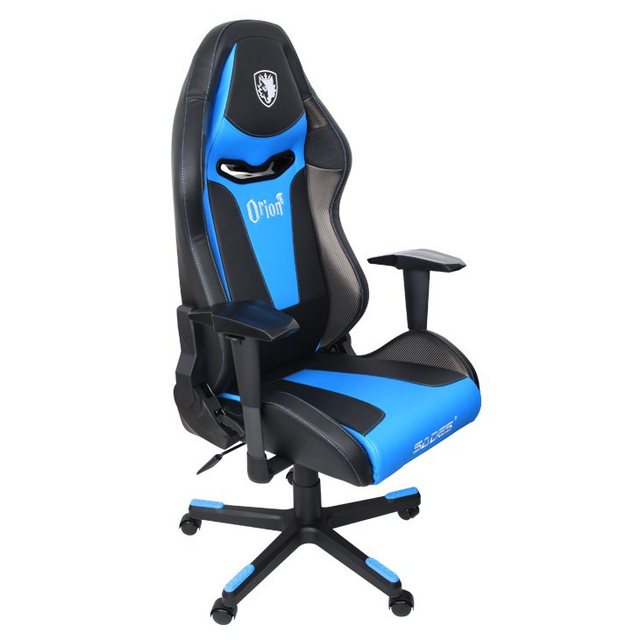 Sades Gaming-Stuhl »"Orion" schwarz/blau, Kunstleder, höhenverstellbare-Armlehne, ergonomischer Gamingstuhl, Bürostuhl, Schreibtischstuhl, geeignet für Jugendliche und Erwachsene« (1 Stück)-Stühle-Inspirationen