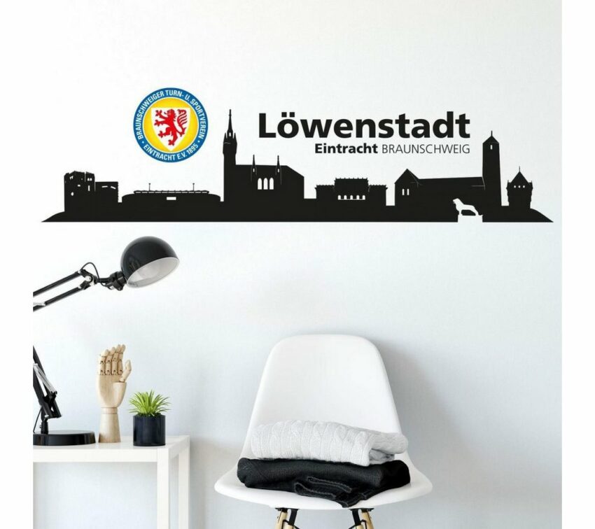 Wall-Art Wandtattoo »Eintracht Braunschweig Skyline« (1 Stück)-Wandtattoos-Ideen für dein Zuhause von Home Trends