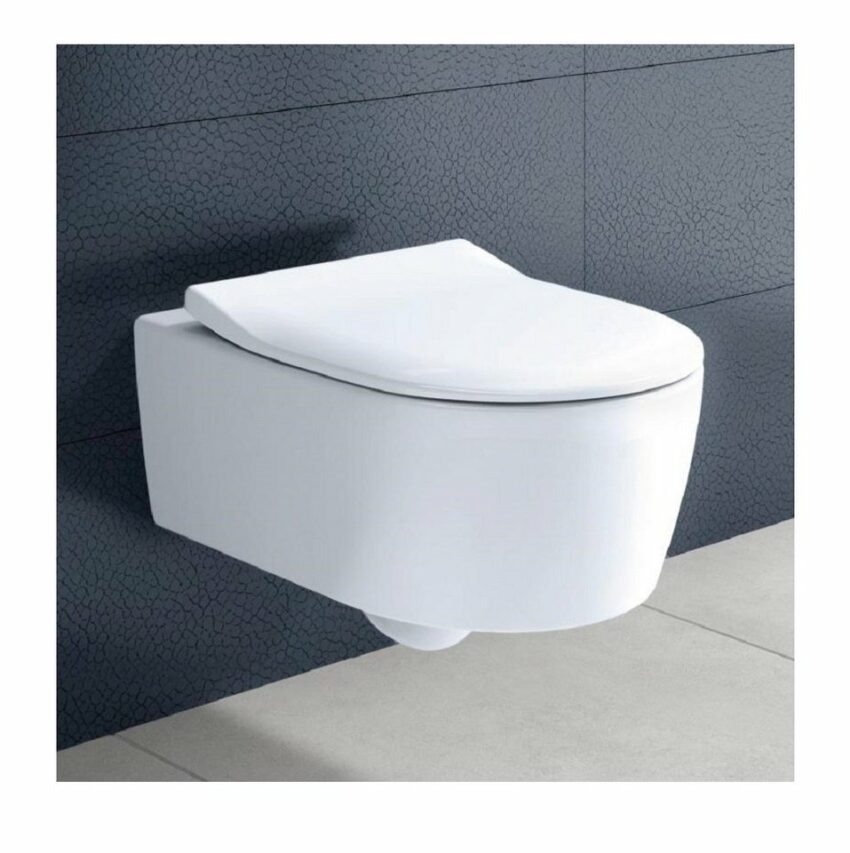 Villeroy & Boch Tiefspül-WC »Avento Combi-Pack«, inklusive Slim-WC-Sitz-WC-Becken-Ideen für dein Zuhause von Home Trends