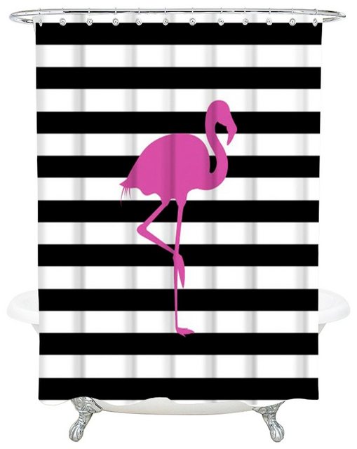 Sanilo Duschvorhang »Flamingo« Breite 180 cm-Duschvorhänge-Inspirationen