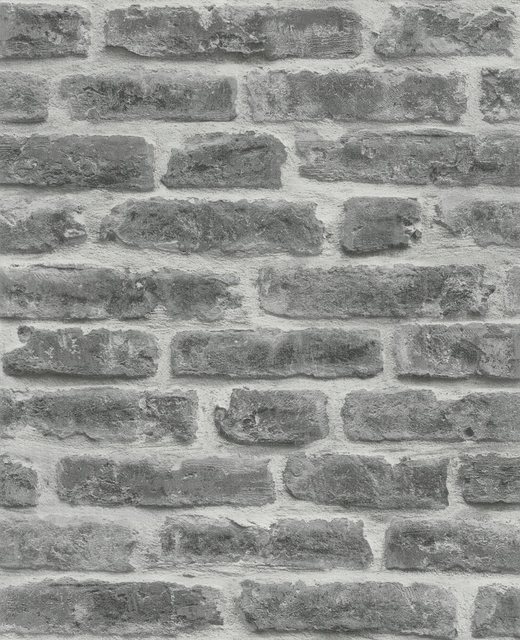 Vliestapete »Bricks«, geprägt, 1000 cm Länge-Tapeten-Inspirationen
