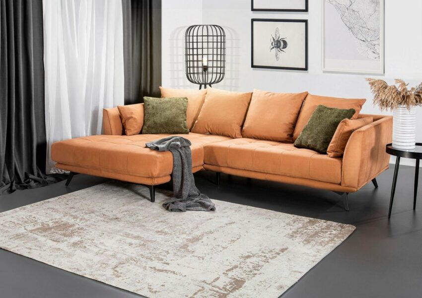 Hochflor-Teppich »Puffy 64785«, Gutmann Factory, rechteckig, Höhe 80 mm, Vintage Optik-Teppiche-Ideen für dein Zuhause von Home Trends