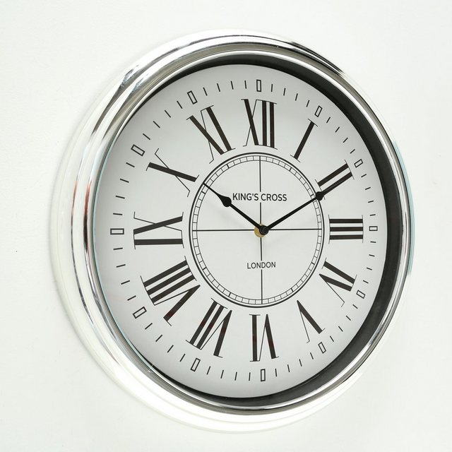 Home affaire Wanduhr (rund, Ø 40 cm, römische Ziffern)-Uhren-Inspirationen