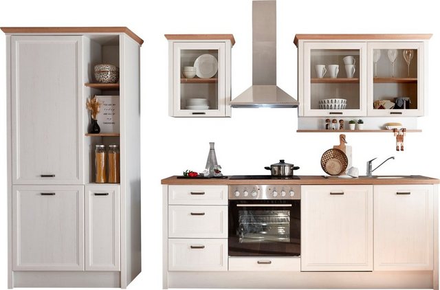 Home affaire Küchenzeile »Hedingen«, 340 cm breit, wahlweise mit oder ohne E-Geräte-Küchenzeilen-Inspirationen