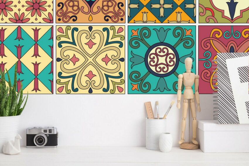 queence Wandsticker »Frida« (12 Stück)-Wandtattoos-Ideen für dein Zuhause von Home Trends