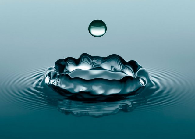 Papermoon Fototapete »Water Droplets«, glatt-Tapeten-Inspirationen