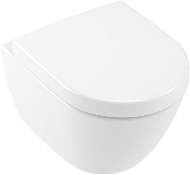 Villeroy & Boch Tiefspül-WC »Subway compact 2.0«, verkürzt ohne CeramicPlus Beschichtung, weiß-WC-Becken-Inspirationen