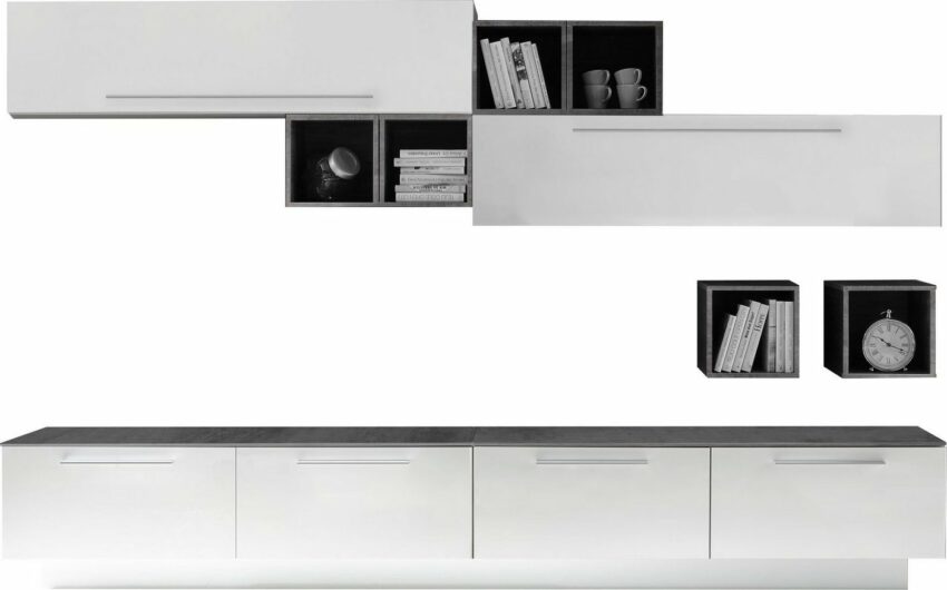LC Wohnwand »Infinity«, (Set, 7-St)-Wohnwände-Ideen für dein Zuhause von Home Trends