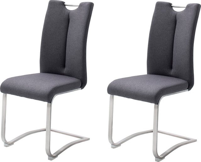 MCA furniture Freischwinger »Artos XL« (Set, 2 Stück), 2-er Set, Stuhl mit Griffloch, belastbarkeit bis 140 kg-Stühle-Inspirationen
