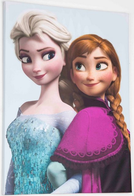 Disney Leinwandbild »Frozen Elsa & Anna«, (1 Stück)-Bilder-Inspirationen
