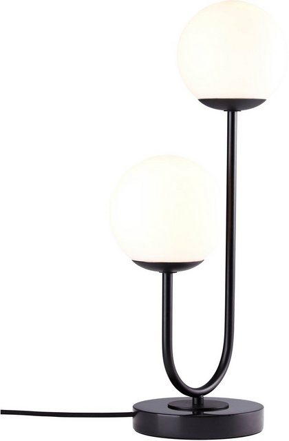 elbgestoeber Tischleuchte »elblicht«, Tischlampe mit Kugeln aus Opalglas, Fuß aus hochwertigem Marmor-Lampen-Inspirationen
