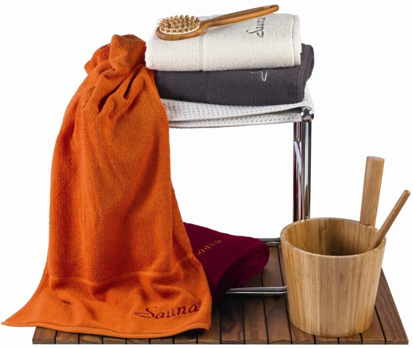Möve for frottana Duschtücher »Pearl« (1-St), mit Perloptik-Handtücher-Ideen für dein Zuhause von Home Trends