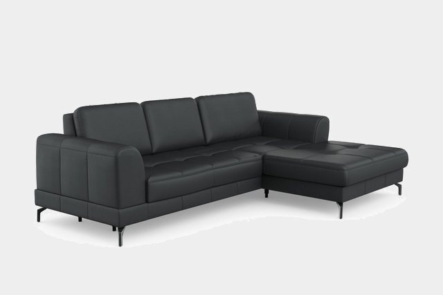 sit&more Ecksofa »Bendigo V«, inklusive Sitztiefenverstellung, Bodenfreiheit 12 cm, wahlweise in 2 unterschiedlichen Fußfarben-Sofas-Inspirationen