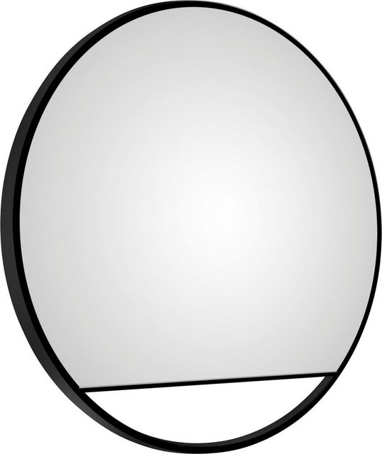 Talos Dekospiegel, rund, in schwarz matt Ø 80 cm-Spiegel-Inspirationen