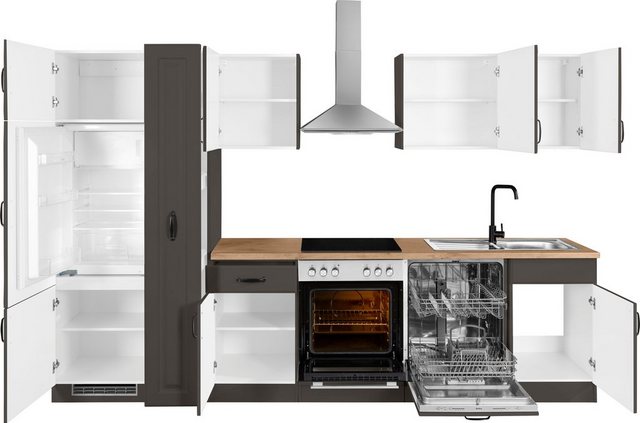 wiho Küchen Küchenzeile »Erla«, ohne E-Geräte, Breite 310 cm-Küchenzeilen-Inspirationen