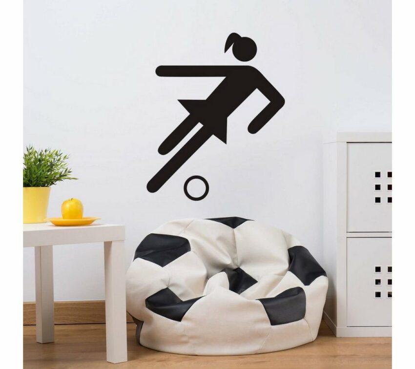 Wall-Art Wandtattoo »Frauenfußball Piktogramm« (1 Stück)-Wandtattoos-Ideen für dein Zuhause von Home Trends