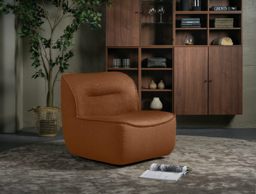 furninova Loungesessel »Gorm«, mit Drehfunktion und attraktiver Spezialnaht, im skandinavischen Design-Sessel-Ideen für dein Zuhause von Home Trends