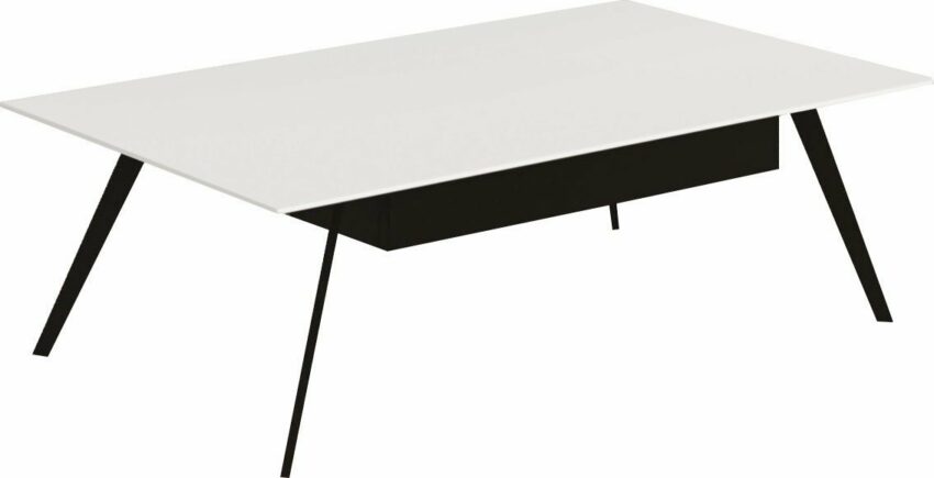 GWINNER Couchtisch »CT511«, weiß lackierte Oberplatte mit Metallgestell und Schubkasten-Tische-Ideen für dein Zuhause von Home Trends